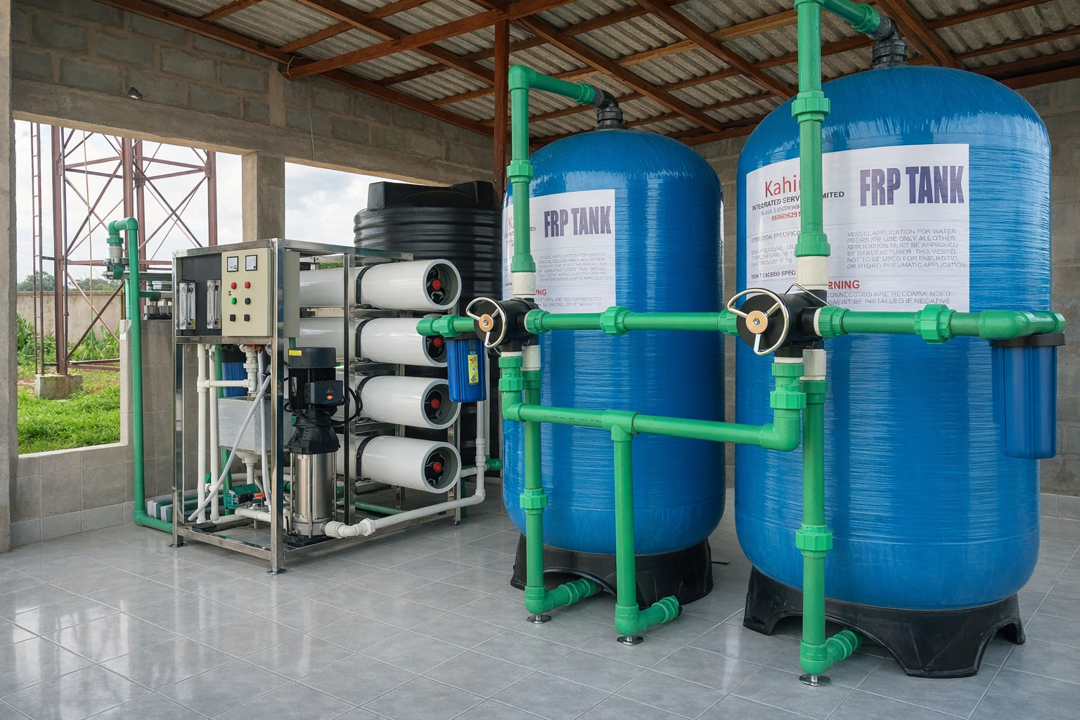 Community Iron Water Treatment Project - Image 1